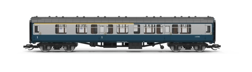 Hornby TT4076A - TT - Personenwagen MK1 Composite Corridor, BR, Ep. III